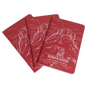 Hero's Journals: Red (3 Pack)