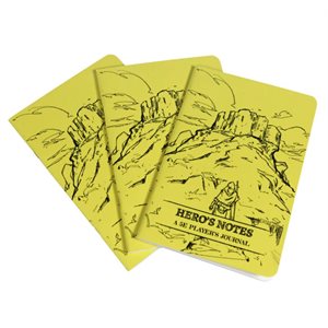 Hero's Journals: Yellow (3 Pack)