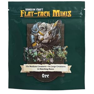 Flat Pack Miniatures: Orc Party