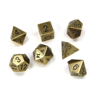 Metal: 7pc Old Brass