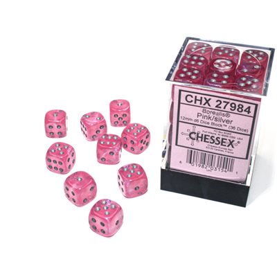 Borealis: 36D6 Pink / Silver Luminary