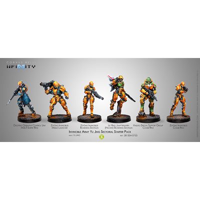 Infinity: Yu Jing Invincible Army Sectorial Starter Pack
