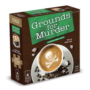 Classic Mystery Jigsaw Puzzle: Grounds for Murder
