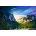 Puzzle: 1000 Stephen Wilkes: Tunnel View, Yosemite National Park, Day to Night