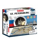 4D Cityscape: Saint Petersburg, Russia (1240 Pieces)