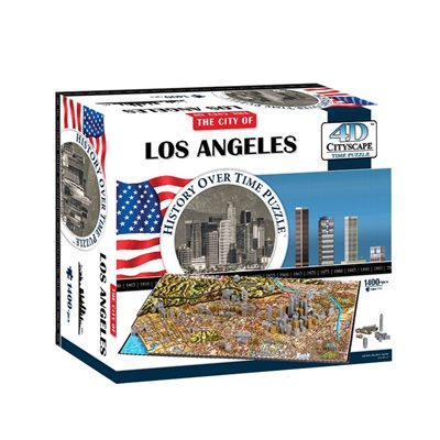 4D Cityscape: Los Angeles (1457 Pieces)