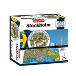 4D Cityscape: Stockholm (1119 Pieces)