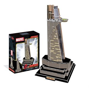 3D Puzzle: Marvel: Stark Tower (63 Pieces)