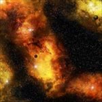 Playmat: Planet / Fiery Nebula 3' x 3' (Doubled Sided)