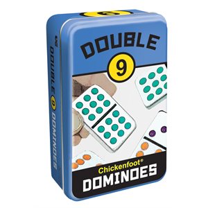 Double 9 Chickenfoot Dominoes