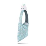 Tote Bag with Plushie: (Light Blue Angel Cats + White Angel Cat) (No Amazon Sales)