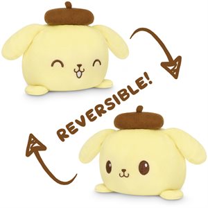 Reversible: Sanrio Pompompurin Plushie (Happy + Happy / Yellow) (No Amazon Sales)