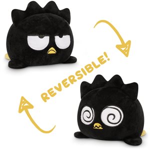 Reversible: Sanrio Badtz-Maru Plushie (Dizzy + Angry / Black) (No Amazon Sales)