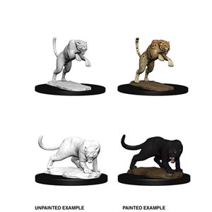 D&D Nolzur's Marvelous Unpainted Miniatures: Wave 6: Panther & Leopard