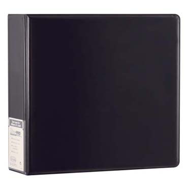 Binder: 3" Album: D-Ring: Black