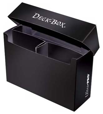 Deck Box: PRO Oversized: Tri-Compartment: Black