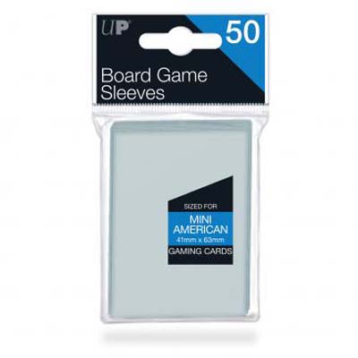Sleeves: Board Game: Mini American: Clear (50ct)