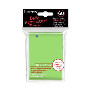 Sleeves: PRO-Gloss Deck Protector: Japanese Size: Lime Green (60ct)