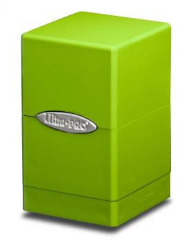 Deck Box: Classic Satin Tower: Lime Green (100ct)