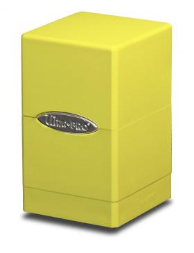 Deck Box: Classic Satin Tower: Lemon Yellow (100ct)