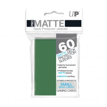 Sleeves: PRO-Matte Deck Protector: Japanese Size: Green (60ct)