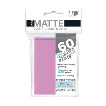 Sleeves: PRO-Matte Deck Protector: Japanese Size: Pink (60ct)