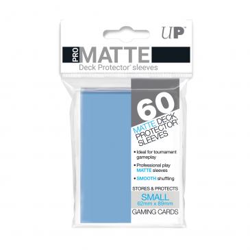 Sleeves: PRO-Matte Deck Protector: Japanese Size: Light Blue (60ct)