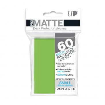 Sleeves: PRO-Matte Deck Protector: Japanese Size: Lime Green (60ct)