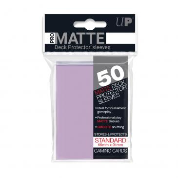 Sleeves: PRO-Matte Deck Protector: Standard Size: Lilac (50ct)