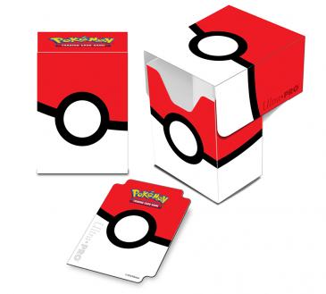 Deck Box: Full-View: Pokemon: Poke Ball (80ct)