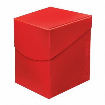 Deck Box: Eclipse PRO 100+: Apple Red (100ct)