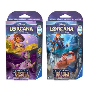 Disney Lorcana: Ursula's Return: Starter Deck Display (FR) ^ MAY 17 2024