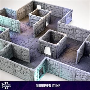 Dungeon & Laser: Half-Height Walls: Dwarven Mine ^ JUNE 16 2022