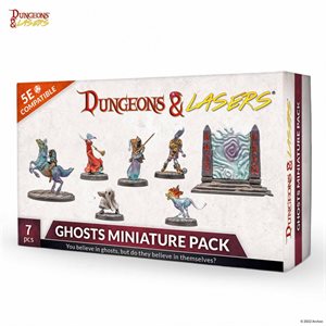 Dungeons & Lasers: Ghosts Miniature Pack (Clear Plastic) ^ NOV 2022