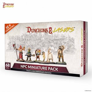Dungeons & Lasers: NPC Miniature Pack ^ NOV 2022