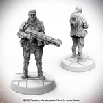 Starfinder Unpainted Miniatures: Human Soldier