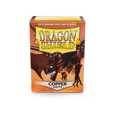 Sleeves: Dragon Shield Matte Copper(100)