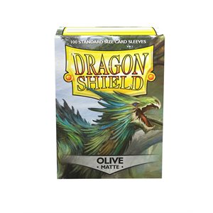 Sleeves: Dragon Shield Matte Olive (100)