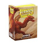 Sleeves: Dragon Shield: Matte: Amber (100) ^ MAR 28 2025