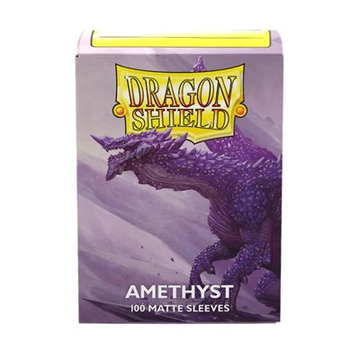 Sleeves: Dragon Shield: Matte: Amethyst (100) ^ MAR 28 2025