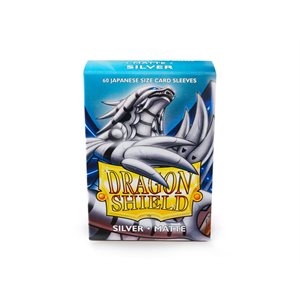 Sleeves: Dragon Shield: Matte Japanese: Silver (60)
