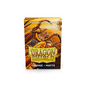 Sleeves: Dragon Shield Matte Japanese Orange (60)