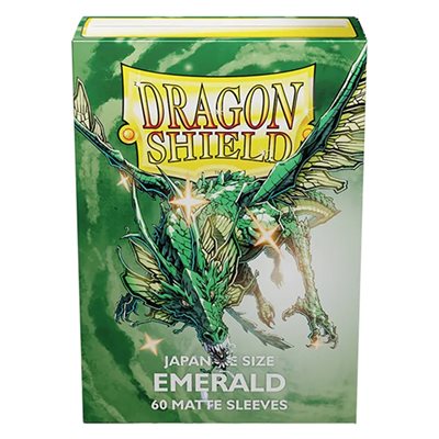Sleeves: Dragon Shield: Matte Japanese: Emerald (60)