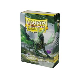 Sleeves: Dragon Shield Matte Japanese: Forest Green (60) ^ APRIL 2023