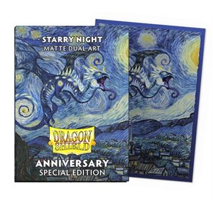 Sleeves: Dragon Shield: Special Edition: Matte DUAL Art: Starry Night (100) ^ AUG 16 2024