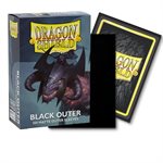 Sleeves: Dragon Shield: Outer Sleeves Matte: Black (100)