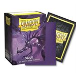 Sleeves: Dragon Shield: Matte DUAL: Soul (Metallic Purple) (100)