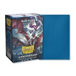 Sleeves: Dragon Shield: Special Edition: Matte DUAL: Anniversary: Blue / Silver (100) ^ JUNE 21 2024