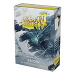 Sleeves: Dragon Shield: Matte Japanese DUAL: Snow (White) (60)