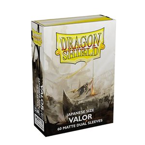 Sleeves: Dragon Shield: Matte Japanese DUAL: Valor (Ivory) (60)